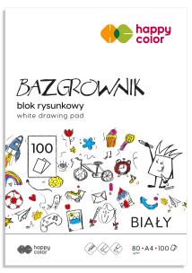 Opakowanie Blok rysunkowy Bazgrownik A4 100 ark. 80g Happy Color