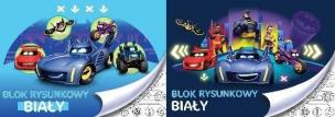 Blok rysunkowy biały A4/20K Batman mix. Wydawca: Beniamin. Multiszop.pl Opakowanie Blok rysunkowy biały A4/20K Batman mix