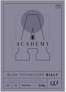 Opakowanie Blok techniczny A3/10K Academy (10szt)
