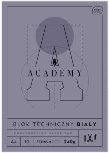 Opakowanie Blok techniczny A4/10K Academy (10szt)