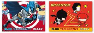 Opakowanie Blok techniczny A4/10K biały Batman