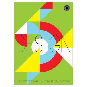 Opakowanie Blok techniczny A4/20K biały+kolor Design (10szt)