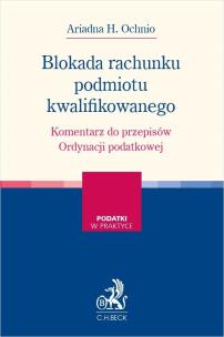 Okładka książki Blokada rachunku podmiotu kwalifikowanego