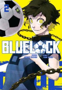 Blue Lock. Tom 2. Autor: Muneyuki Kaneshiro. Multiszop.pl Okładka książki Blue Lock. Tom 2