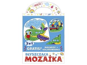 Błyszcząca mozaika 3w1 - Samolocik i autko. Wydawca: Ranok-Creative. Multiszop.pl Opakowanie Błyszcząca mozaika 3w1 - Samolocik i autko