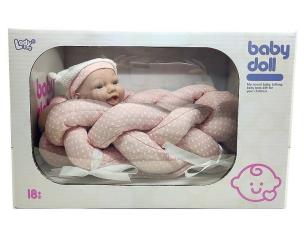 Opakowanie Bobas z kocykiem i butelką 25cm