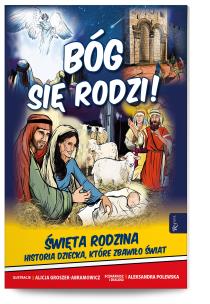 Bóg się rodzi!. Autor: Aleksandra Polewska. Multiszop.pl Okładka książki Bóg się rodzi!