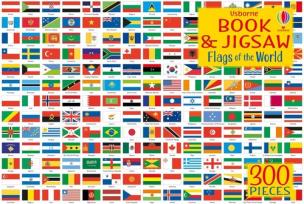 Opakowanie Book and Jigsaw Flags of the World 300 pieces