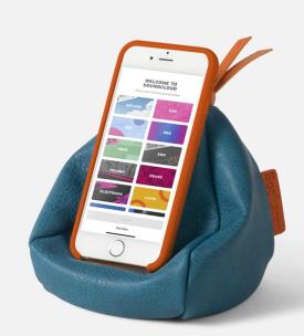 Opakowanie Bookaroo Bean Bag Pufa pod smartfon - morska