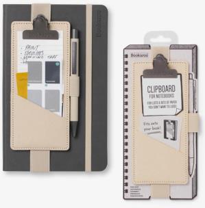 Opakowanie Bookaroo Clipboard for Notebooks - Kremowa