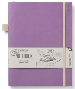 Opakowanie Bookaroo Notatnik Journal duży - Jasny fiolet