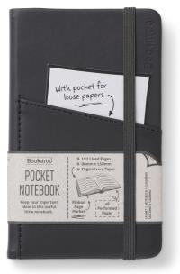 Opakowanie Bookaroo Notatnik Journal Pocket A6 - Czarny