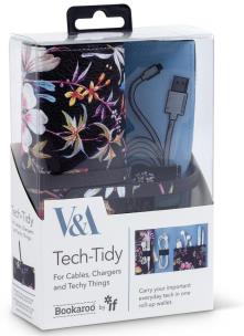 Opakowanie Bookaroo organizer podróżny Kilburn Black Floral