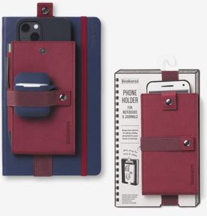 Opakowanie Bookaroo Phone Holder bordowy - uchwyt na smartfon