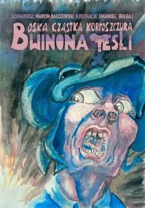 Okładka książki Boska cząstka korposzczura Winona Tesli