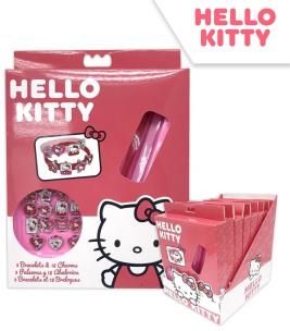 Opakowanie Bransoletek z zawieszkami Hello Kitty 21 elementów HK50007
