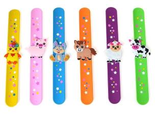 Opakowanie Bransoletka samozaciskowa Zwierzątka mix
