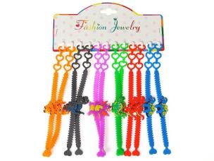 Opakowanie Bransoletka silikonowa dinozaury (12szt)