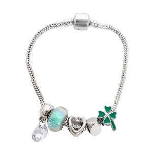 Opakowanie Bransoletka z charmsami. Listki