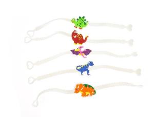 Opakowanie Bransoletka z dinozaurem silikonowa (12szt)