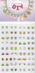 Opakowanie Bransoletka z wypukłych naklejek DIY