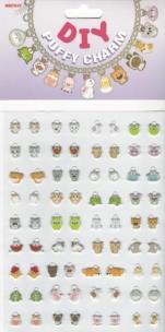 Opakowanie Bransoletka z wypukłych naklejek DIY