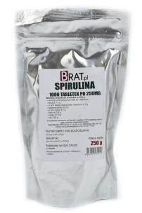 Zdjęcie produktu Brat Spirulina 250mg 1000tabl.