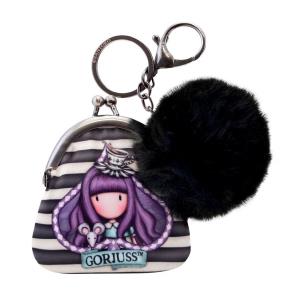 Breloczek portmonetka Gorjuss in wonderland. Wydawca: Santoro. Multiszop.pl Opakowanie Breloczek portmonetka Gorjuss in wonderland