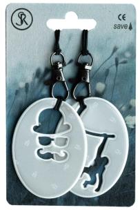 Breloczki odblaskowe The Cut Collection. Wydawca: M&G. Multiszop.pl Opakowanie Breloczki odblaskowe The Cut Collection