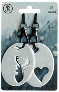 Breloczki odblaskowe The Cut Collection - Jeleń. Wydawca: M&G. Multiszop.pl Opakowanie Breloczki odblaskowe The Cut Collection - Jeleń