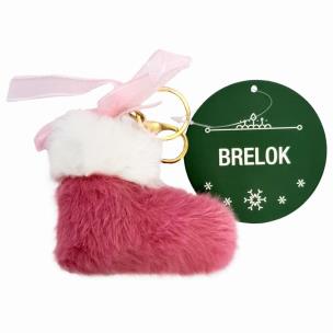 Opakowanie Brelok bucik czerwony