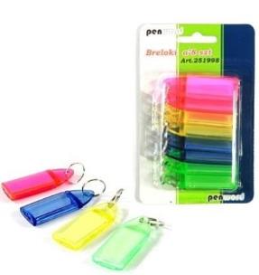Opakowanie Brelok do kluczy 8szt