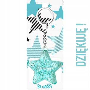 Opakowanie Brelok gwiazdka Dziękuję!