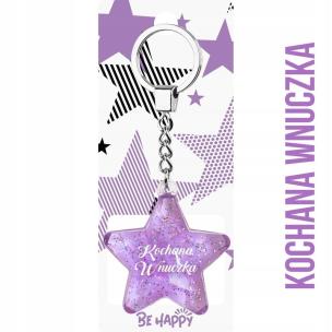 Opakowanie Brelok Gwiazdka Kochana Wnuczka