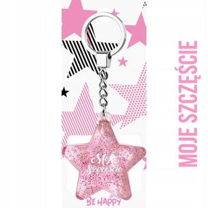 Opakowanie Brelok gwiazdka Moje Szczęście