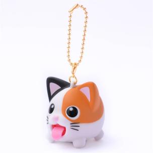 Brelok Jibber Pet Charms kot trójkolorowy. Wydawca: Jabber Ball. Multiszop.pl Opakowanie Brelok Jibber Pet Charms kot trójkolorowy