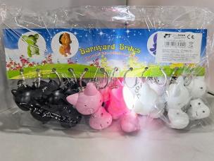 Opakowanie Brelok kotek ze światłem MIX (12szt)