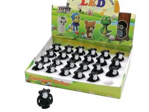 Opakowanie Brelok małpka światło dźwięk (24szt)