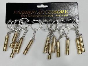 Opakowanie Brelok metalowy Gwizdek (12szt)