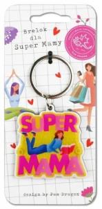 Opakowanie Brelok metalowy Super Mama