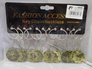 Opakowanie Brelok metalowy znak zodiaku (12szt)