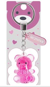 Opakowanie Brelok miś - Ślicznotka