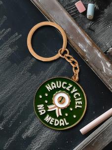 Opakowanie Brelok nauczyciel na medal
