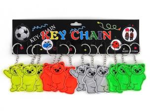 Opakowanie Brelok odblaskowy miś (12szt)