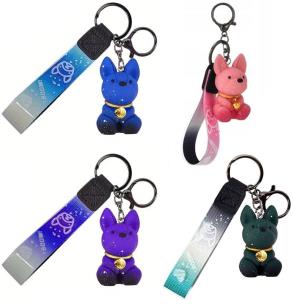 Opakowanie Brelok pies buldog zawieszka MIX