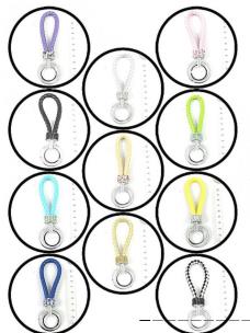 Opakowanie Brelok plecionka z diamencikami 13cm