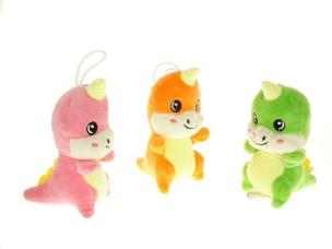 Opakowanie Brelok pluszowy dinozaur MIX