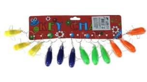 Opakowanie Brelok samolot - latarka 6cm (12szt)