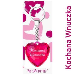 Opakowanie Brelok serce Kochana Wnuczka