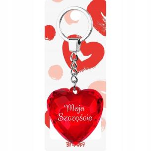 Opakowanie Brelok serce - Moje Szczęście
